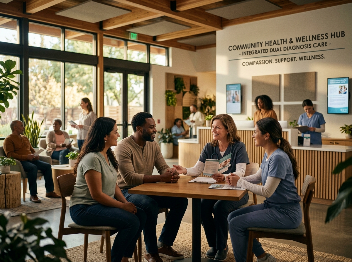 Integrated Dual-Diagnosis Community Outposts